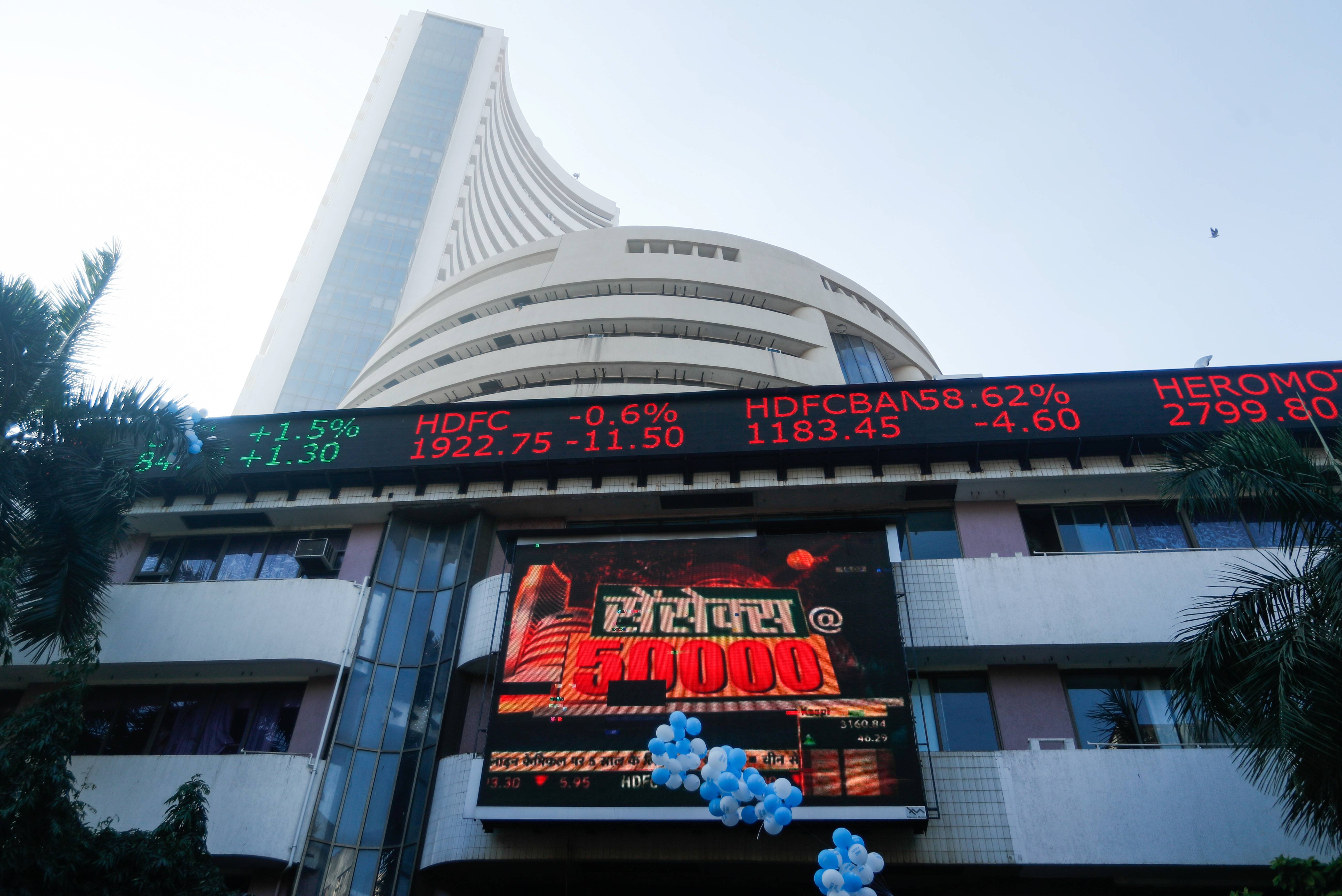 Bombay Stock Exchange (BSE) in Mumbai
